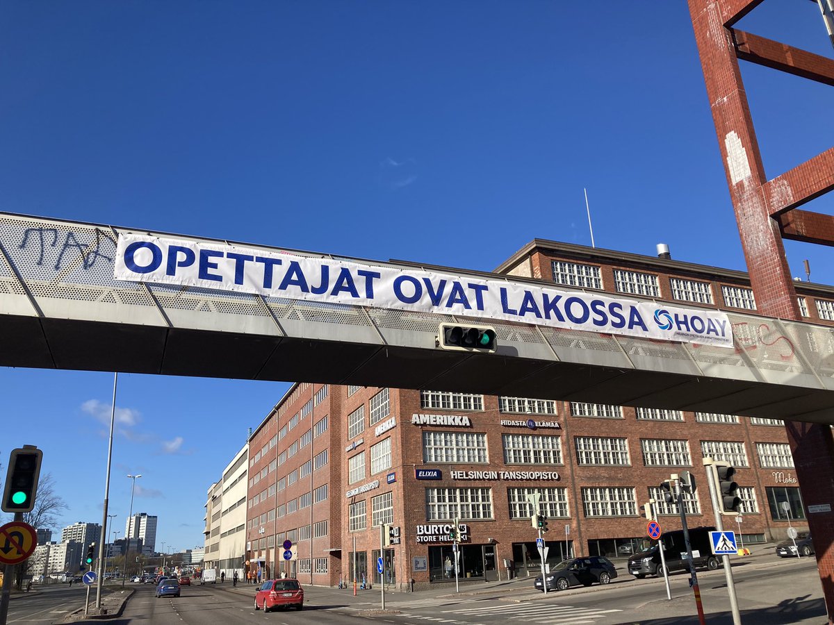 tatu_luoto's tweet photo. Ensimmäinen lakkoaamu ☀️ #hoay @oajry https://t.co/azUnUB0bq9
