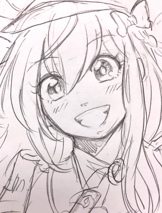 どうしてもコレジャナイ感つよめの乱ちゃんになってしまう
女の子と、女の子に見える者は思うように描けぬわ😂 