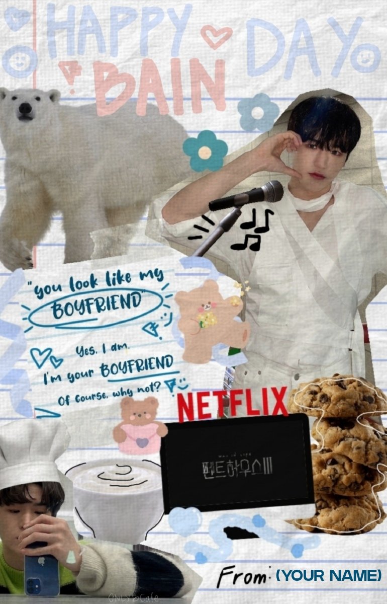 ONLYBCafe's tweet photo. Here's how you can do it! 💙 Also, remember to post it on Bain's birthday~ https://t.co/8qN9YedfMR