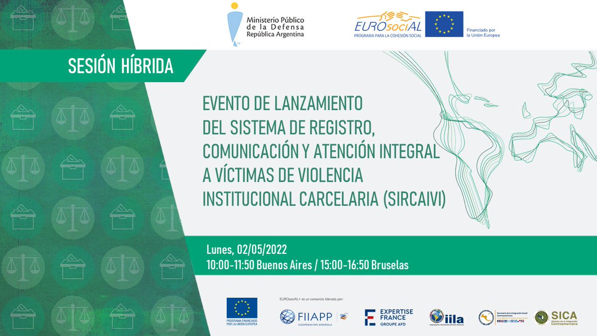 OSPDH1's tweet photo. ➡️ Tras dos años de trabajo con el @MpdArgentina en el marco del Programa @EUROsociAL_ de la UE, ayer acompañamos el lanzamiento del Sistema de Registro, Comunicación y Atención Integral a Víctimas de Violencia Institucional (SIRCAIVI) en Argentina🇦🇷
https://t.co/Dy2rXlFaVz

🧵👇 https://t.co/xvFjbtZA7m