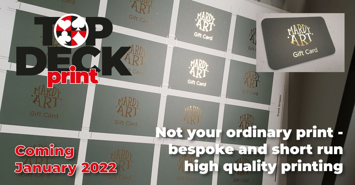 TopDeckPrint's tweet photo. Looking for a luxury print finish, up to 400gsm paper stock, embossing, debossing, foiling, give us a call to discuss how we can help. #print #marketingmaterials https://t.co/MhZH1mweAQ https://t.co/sgrOC5nMQs