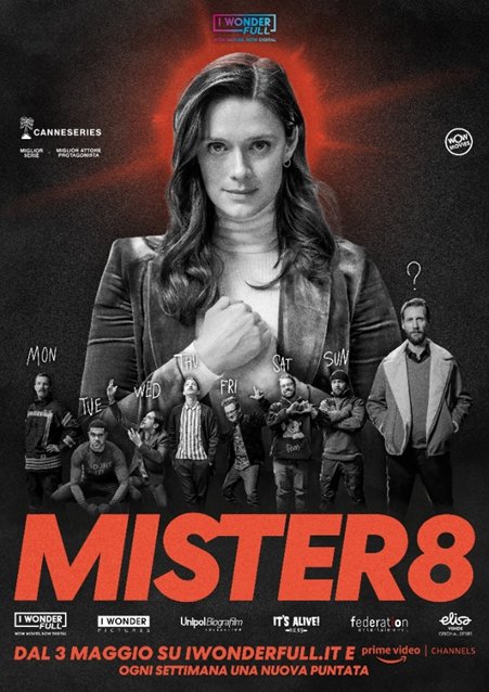 telesimo's tweet image. Dal regista finlandese Teemu Nikki  arriva da oggi, # 3maggio su IWONDERFULL.IT e Prime video Channel la serie tv #MISTER8, trionfatrice a #CANNESERIES 2021 come Miglior Serie.
👉telesimo.it/news/2022/la-s…