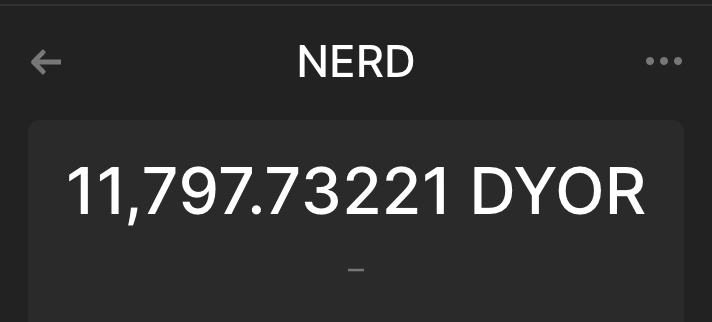 PufffDad's tweet image. 🎮Probably something?💻
👀
👀
👀

🎮404💻

@DYORNERDS @BBCAlphaNFT @LaunchLabs_sol @DeGodNFTs  @frankdegods