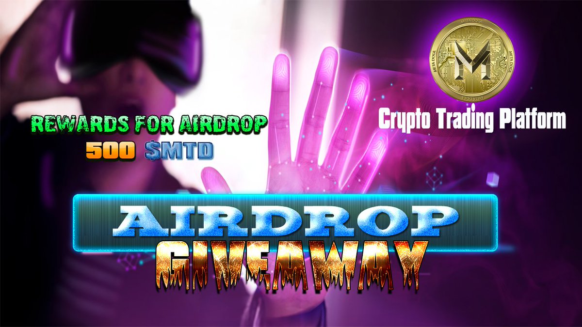 MetadogeM's tweet photo. METAVERSEDOGE airdrop $MTD Get up to $500$MTD for 1,000 participants

(First come first serve)

✅Each Mission Below:

1. FOLLOW US ✅
https://t.co/AYCOtu5LJT
2. HOLD THIS + LIKE
3.TAG 5 FRIENDS ‍♂️

📝 Enter your #BSC address in the comments
#MTD #MTDSWAP #MTDEX #MTDNFT https://t.co/BeQ5C2yUs6