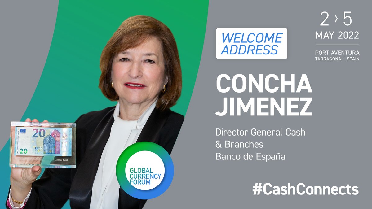 GCurrencyForum's tweet photo. Gaining key insights into how the Bank of Spain managed the higher demand for banknotes in Spain during the Covid crisis and the lessons learned to ensure cash has a dynamic future.

#cashconnects #centralbanks #currency # https://t.co/GEEJjEdra4
