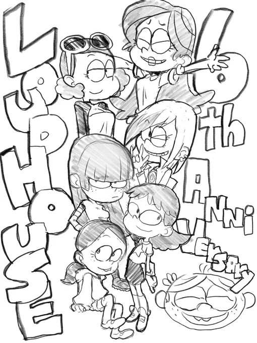 ラウドハウス6周年おめでとう! #loudhouse 