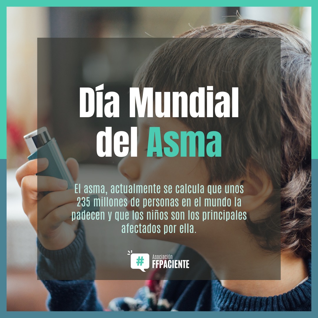 #DiaMundialDelAsma

🗣️ Hoy se conmemora el #DiaMundialDelAsma y desde #FFpaciente nos hacemos eco.

“El asma, actualmente se calcula que unos 235 millones de personas en el mundo la padecen y que los niños son los principales afectados por ella”

#Respira #Asma #FFpaciente