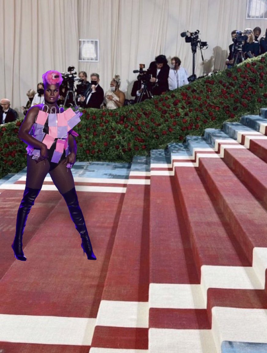 thirdyarca's tweet photo. Gird your Loins 🥰❤️❤️❤️#MetGala https://t.co/MK9QixAlOj