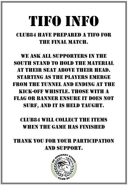 84_club's tweet photo. ⚫️⚪️ Thankyou for your backing, support and participation. Tifo materials arriving soon! The DCFC Title Legends will be there, DCFC fans make it a day to remember!

🐏

#dcfc https://t.co/eJeSVZElAp