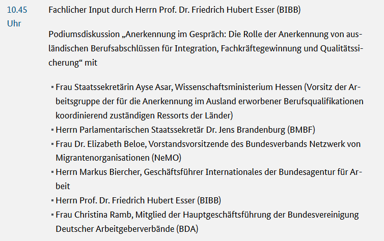 BV_NeMO's tweet photo. Jubiläumskonferenz zum 10-jährigen Bestehens des #Anerkennungsgesetzes, ausgerichtet von @BMBF_Bund und @BIBB_de 
Ab 10:00 im Livestram: https://t.co/UDxKHtk6cI 
Ab 10:45 Podiumsdiskussion, auch mit Beteiligung des #BVNeMO https://t.co/NvlTezcvHS