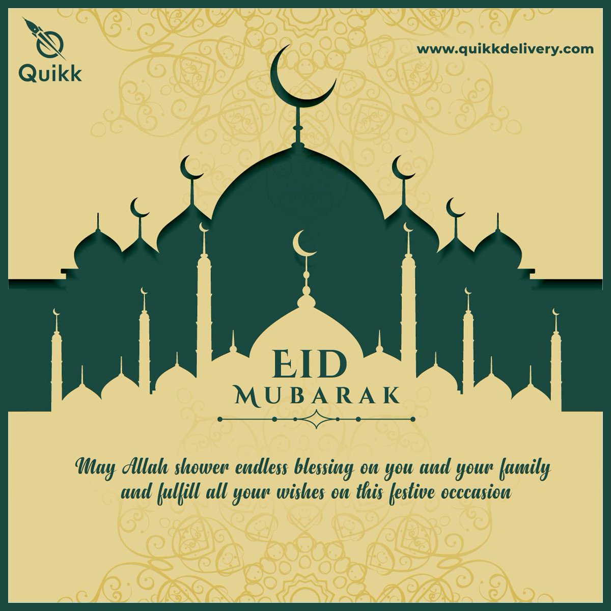 QuikkDelivery's tweet image. May this Eid fills your life with the brightest of colors. Here’s wishing you and your family a very happy Eid!

#GraphheneFoundation #eidmubarak #eid #ramadan #love #happyeid #allah #india #eidcelebrations #eidvibes #eid2022 #eidgifts #mubarak #family