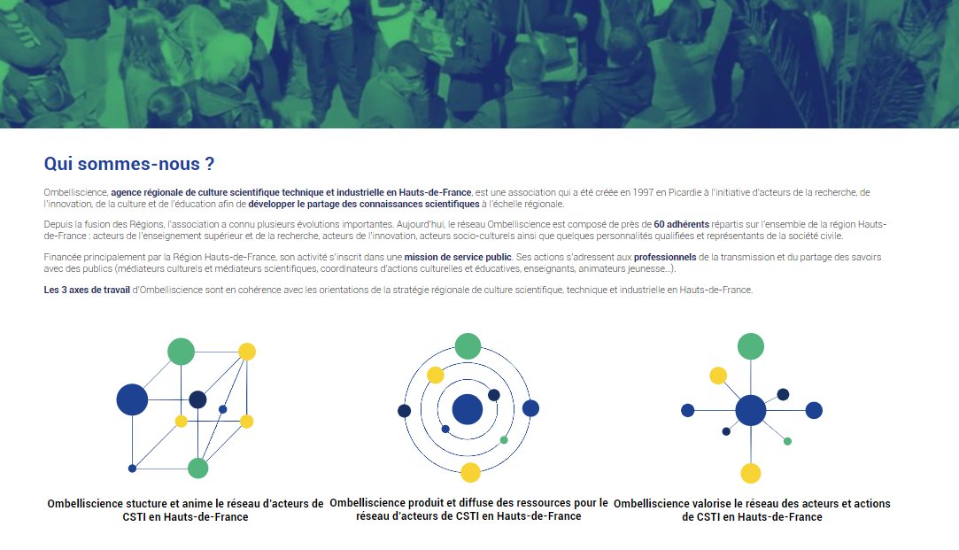Ombelliscience's tweet photo. [#siteweb]

🎉Vous l’avez peut-être déjà remarqué ? : le 🌐 site internet d’Ombelliscience a fait peau neuve !
N’attendez plus pour découvrir notre nouveau site présentant toutes nos missions, ressources et actualités !

👉 https://t.co/it0yPEvm8A https://t.co/1BGJFSjR3x