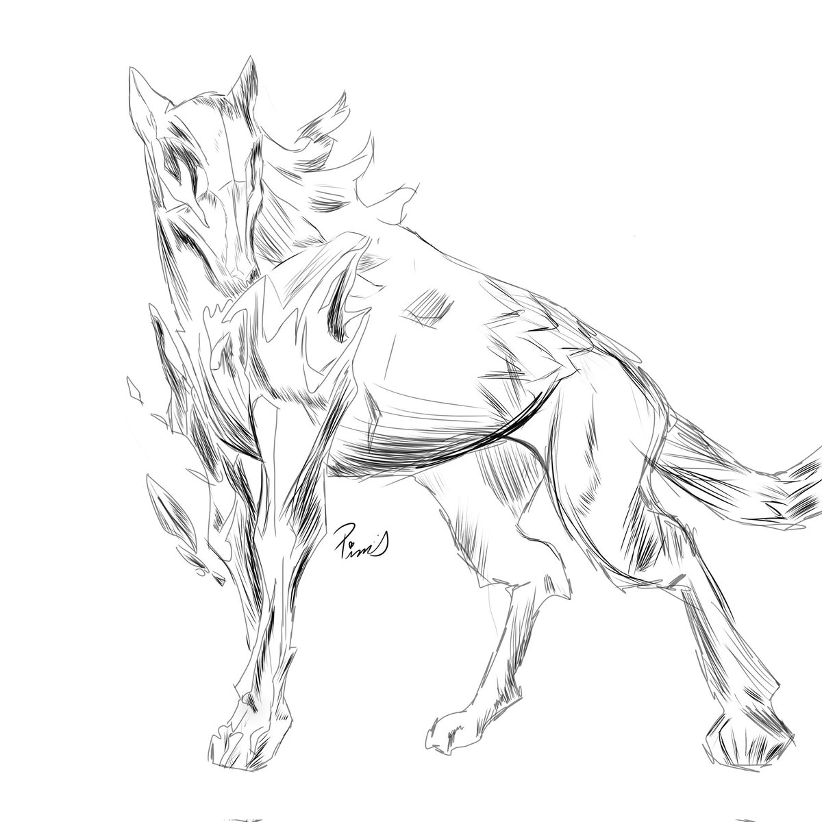 pimenlit's tweet photo. If you're not real, why do I feel this way, little baby (@PlayVALORANT hey come look at my cool skye doggy art :D) https://t.co/uEmQrDS9Gt