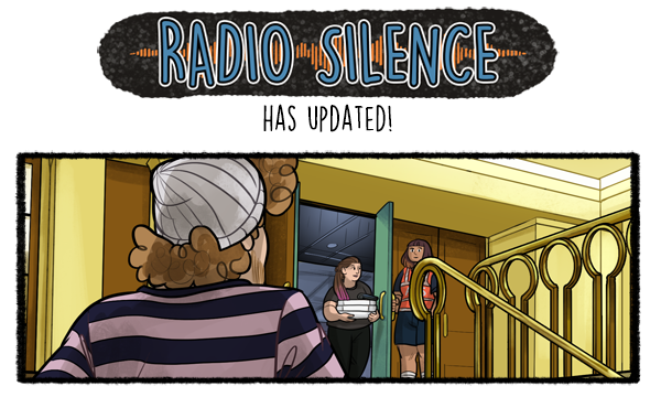 Radiosilence5's tweet photo. Radio Silence has updated! https://t.co/gjA1F40j6k 

Yummy pizza and signal problems #webcomics #comics https://t.co/lmzk0WgKuW