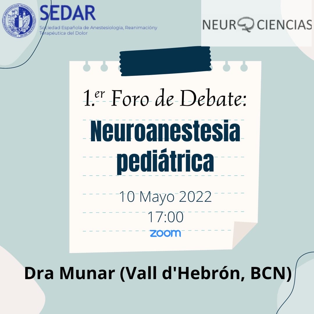 sedar_es's tweet photo. #NeurocienciasSEDAR 🧠 🔊 Estamos de estreno‼️ Ya tenemos fecha para nuestro 1ºFORO DEBATE 👉🏼 🔟 de MAYO, via Zoom y será sobre neuro PEDIÁTRICA👶👦🏻 ¿tienes ya tu invitación? No te lo pierdas‼️‼️‼️‼️🔊 https://t.co/c8hsIRuNZX