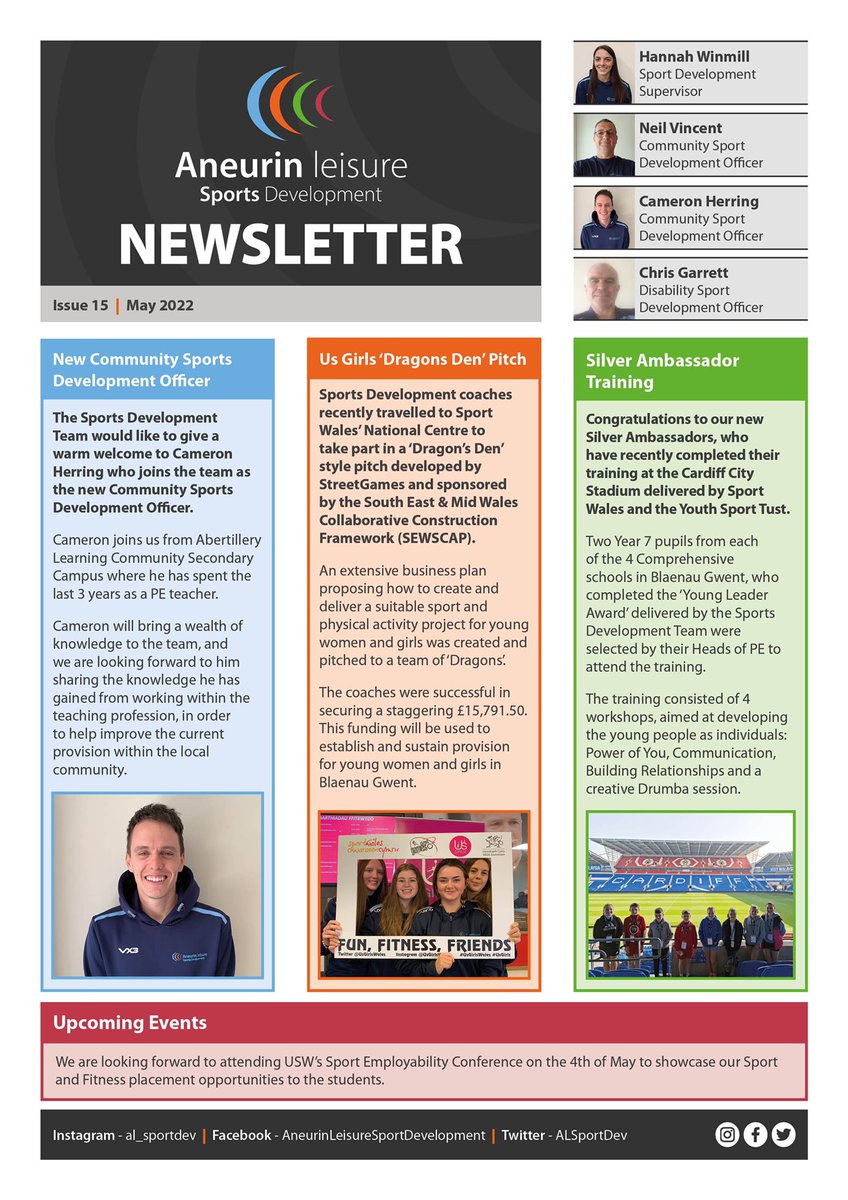We’ve undergone a restructure! Check out our new team 😁 We’ve still been very busy in the meantime delivering provision and developing new projects! Please get in touch if you would like to find out more about us/ what we can do to support you! #SportsDevNews