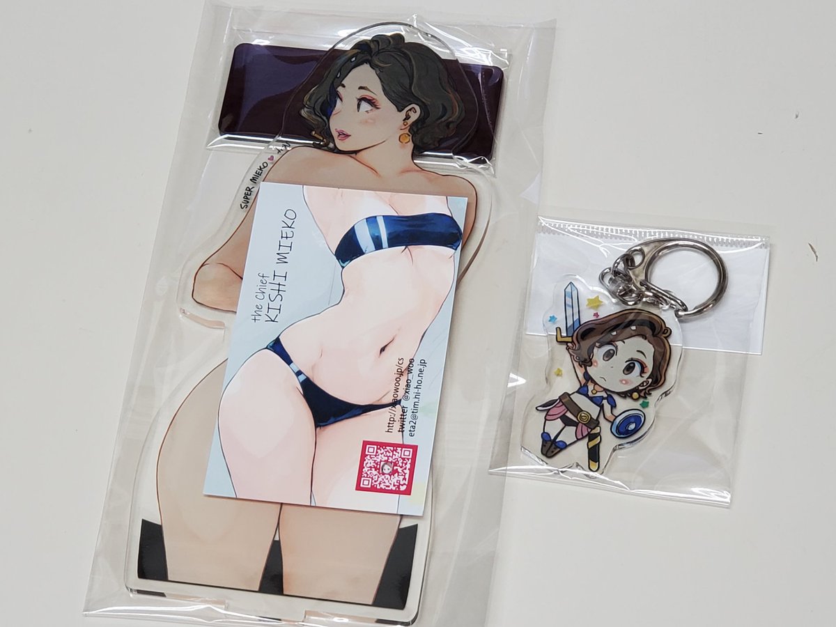 スーパー見栄子アクスタ&見栄子WARRIORアクキーセット💝 