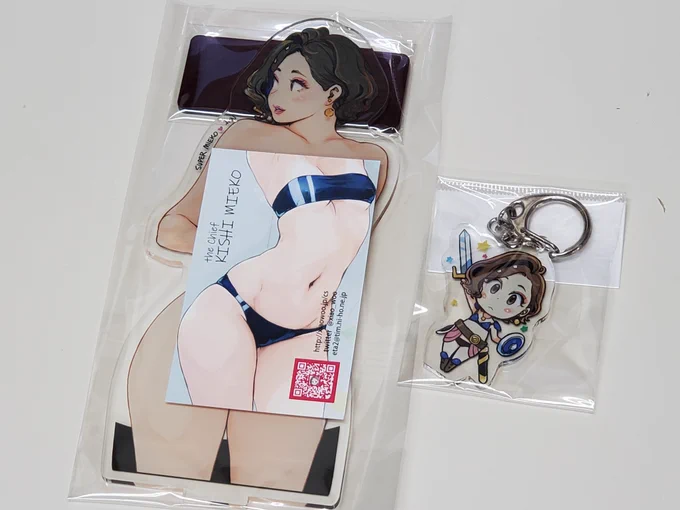スーパー見栄子アクスタ&amp;見栄子WARRIORアクキーセット💝 