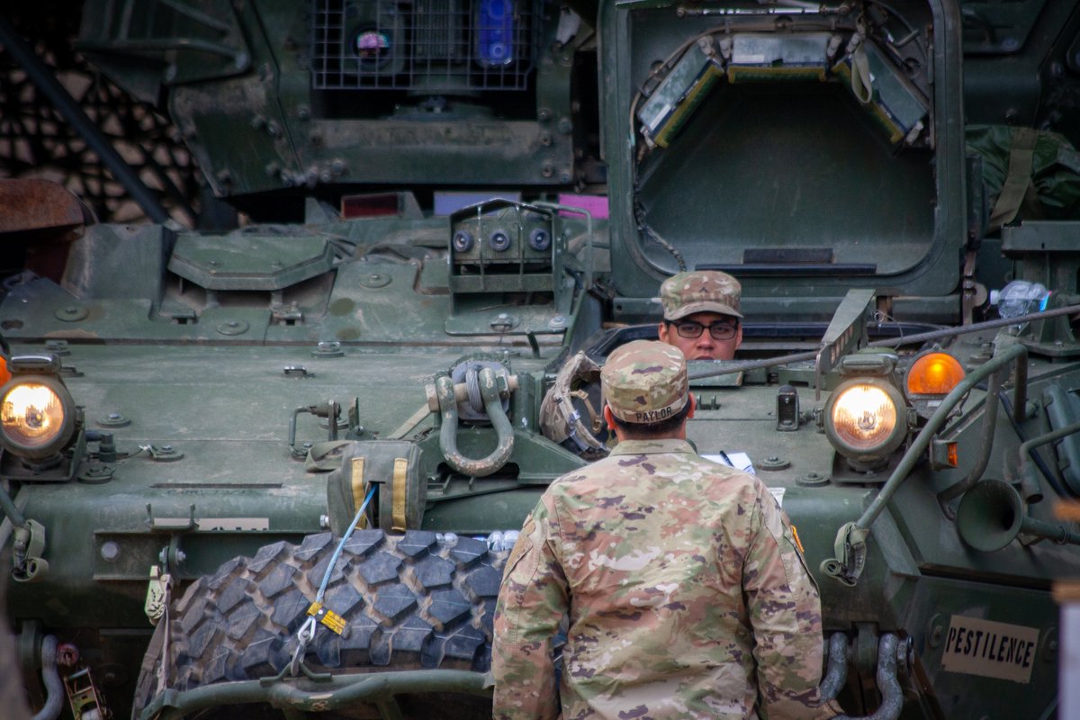 There is no such thing as too much maintenance. Our members from US Task Force are fully aware of this and as a result maintenance is a top priority. This ensures they are able to train hard and know that their equipment can handle any situation. #WeAreNATO