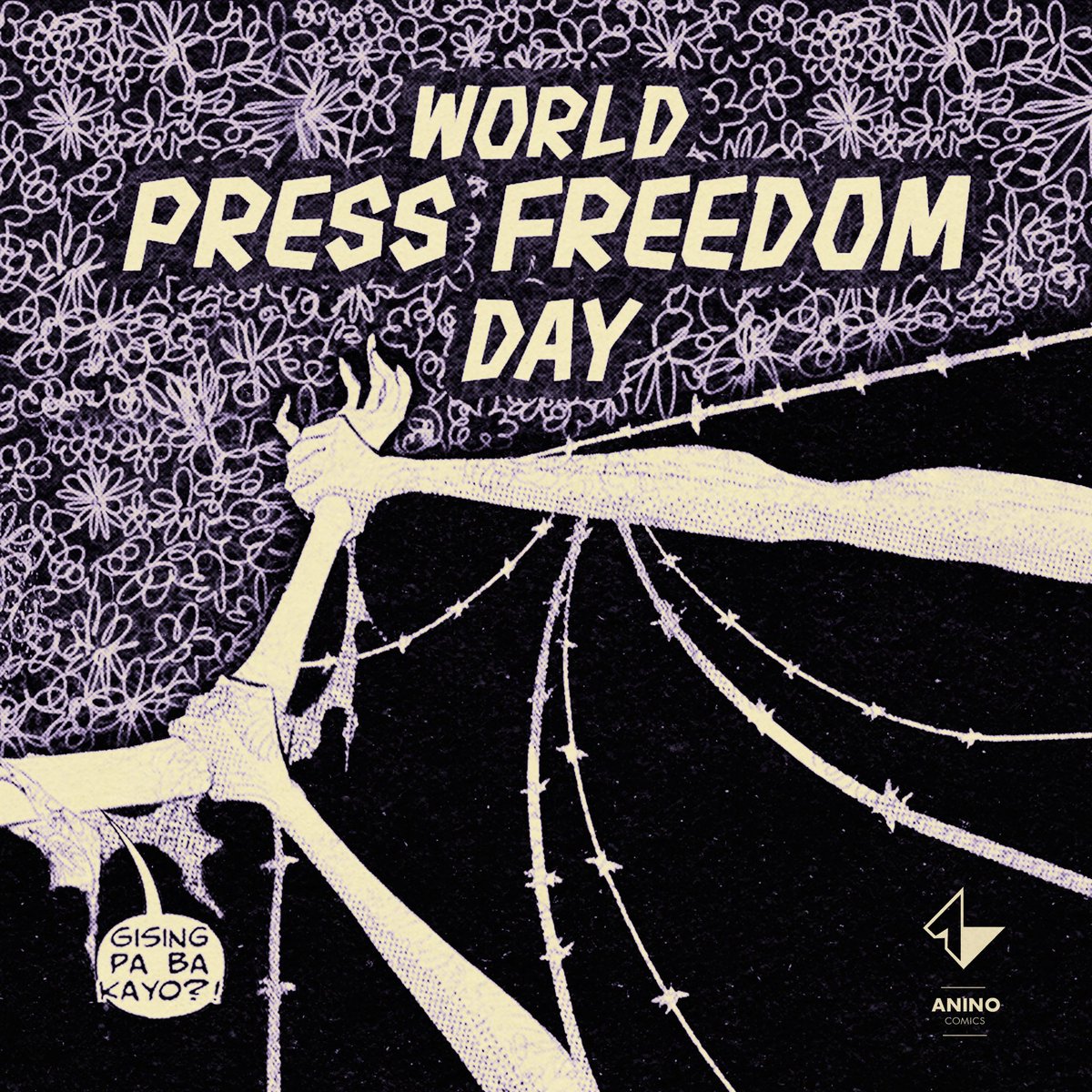 AninoComics's tweet photo. Happy World Press Freedom Day! 

Let's take this day as not only a day to encourage us to continue defending press freedom against censorship, but to remember those journalists and media professionals who lost their lives in pursuit of the truth. https://t.co/te82VCyuHa