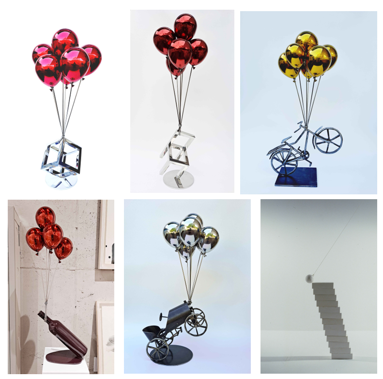Jeon Kang-ok
The first NFT series <Balloon>

In this series, he visually expressed the various spectacular forces of gravity acting between the artist and objects with the subject of gravity. 

enftee.com/company/galler…

#ENFTEE #Gravity #Balloon