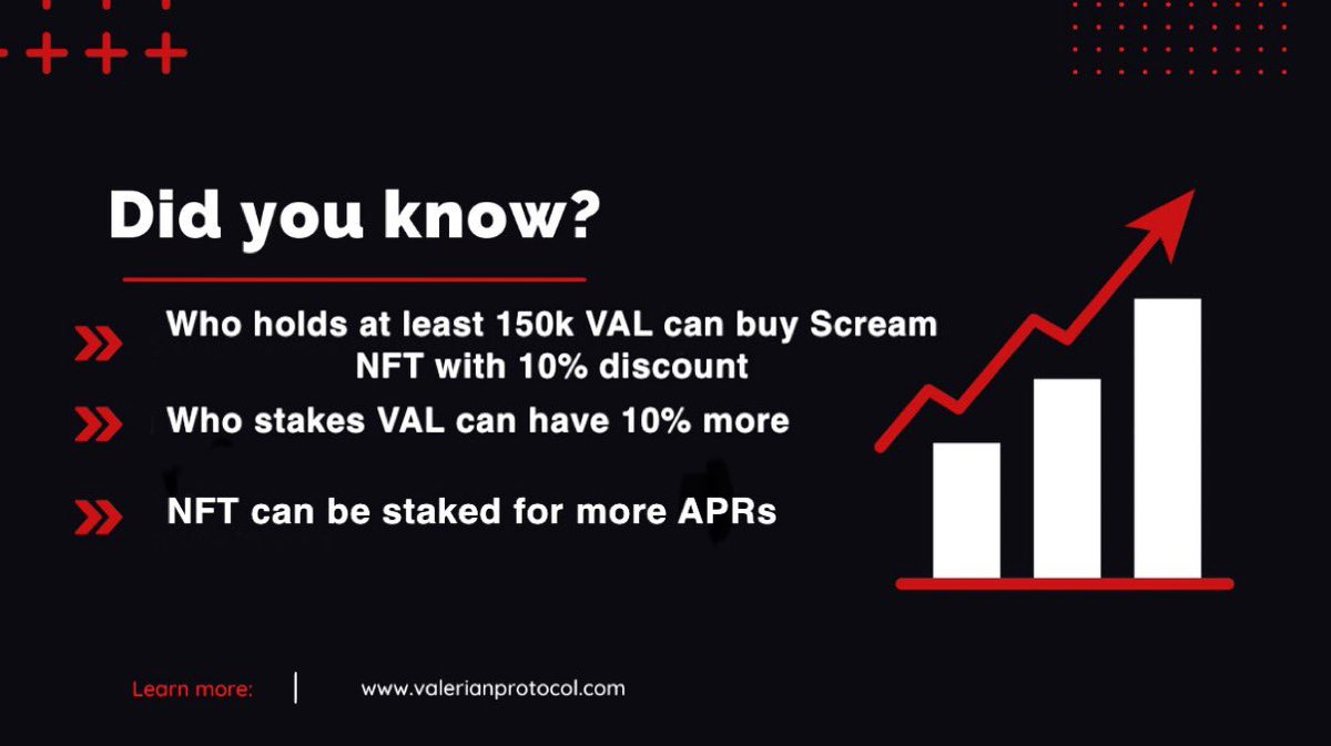 ♦️Great news for the Valerian community ♦️
We would like to reward those who supports our project and growth 🙏