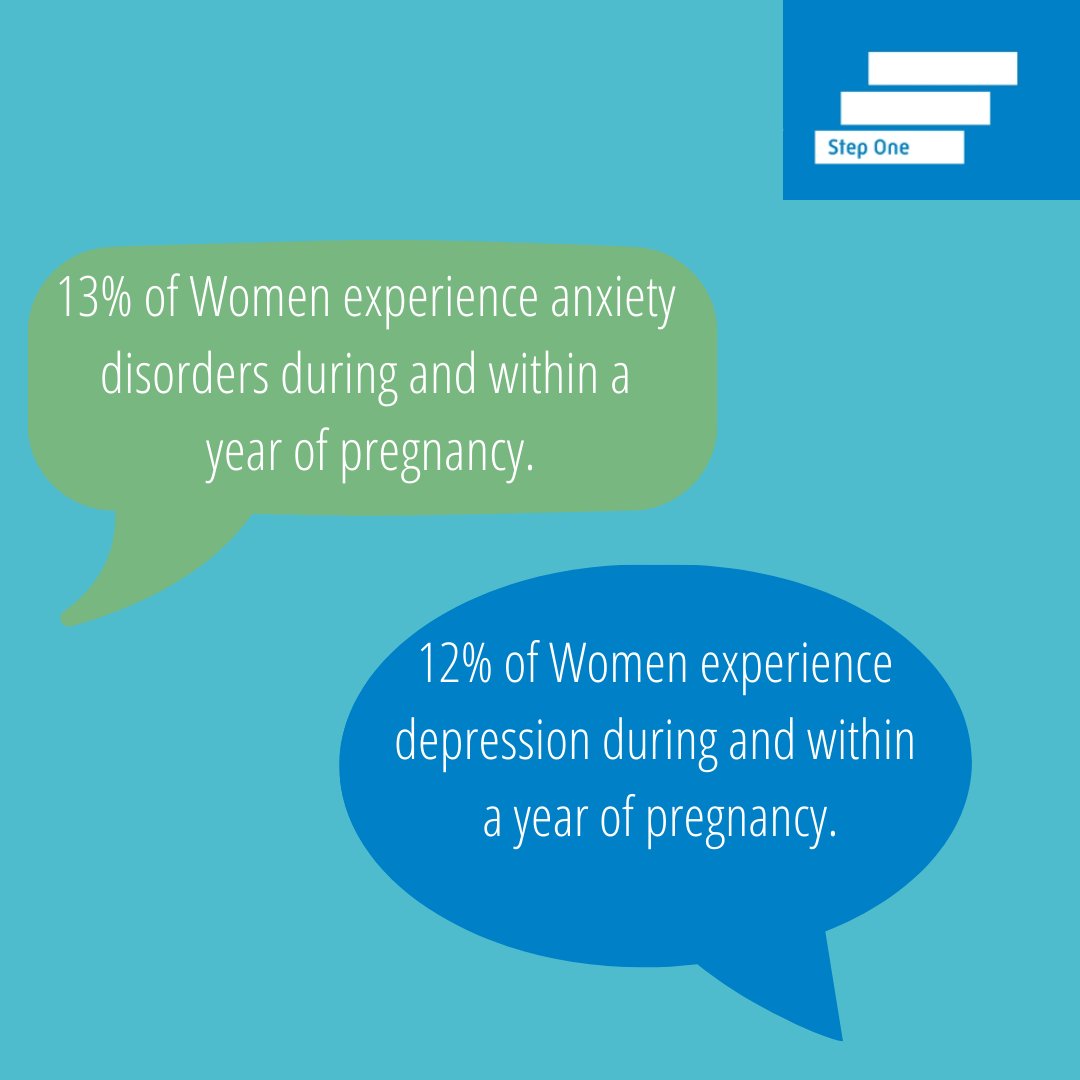 CareyMStepOne's tweet image. Did you know that 13% of women experience anxiety and 12% experience depression during and within a year of pregnancy?

Please like and share to help us raise awareness!

#maternalmentalhealthawarenessweek
#postnatalanxiety
#postpartumdepression