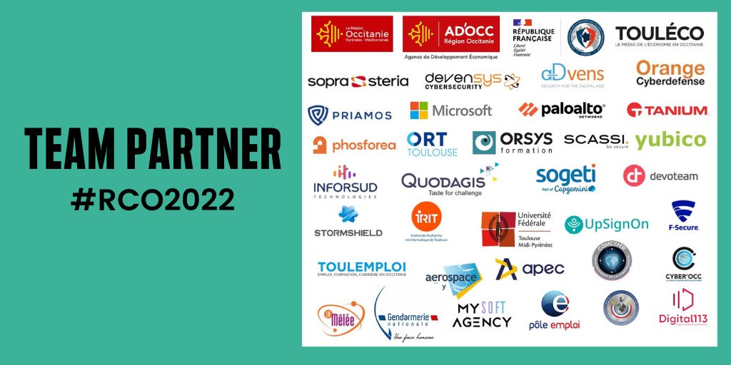 CyberTour (@cybertouroff) on Twitter photo <a href="/Occitanie/">Région Occitanie</a> <a href="/ADOCC_/">AD'OCC</a> <a href="/ANSSI_FR/">ANSSI</a> <a href="/ToulEco/">ToulÉco</a> <a href="/SopraSteria_fr/">Sopra Steria France</a> <a href="/Devensys_fr/">Devensys Cybersecurity</a> <a href="/advens/">Advens</a> <a href="/OrangeCyberFR/">Orange Cyberdefense France</a> <a href="/priamos/">priamos</a> <a href="/microsoftfrance/">Microsoft France</a> @PaloAltoNtwksFR <a href="/Tanium/">Tanium</a> <a href="/ORT_Toulouse/">ORT Sup' Toulouse</a> <a href="/ORSYS/">ORSYS formation</a> <a href="/Yubico/">Yubico | #YubiKey</a> <a href="/InforsudTech/">Inforsud Technologies</a> @ITtude_ITSM <a href="/sogeti_fr/">Sogeti France</a> <a href="/devoteamgcloud/">Devoteam G Cloud France</a> <a href="/Stormshield/">Stormshield</a> <a href="/Occitanie/">Région Occitanie</a> <a href="/ADOCC_/">AD'OCC</a> <a href="/ANSSI_FR/">ANSSI</a> <a href="/ToulEco/">ToulÉco</a> <a href="/SopraSteria_fr/">Sopra Steria France</a> <a href="/Devensys_fr/">Devensys Cybersecurity</a> <a href="/advens/">Advens</a> <a href="/OrangeCyberFR/">Orange Cyberdefense France</a> <a href="/priamos/">priamos</a> <a href="/microsoftfrance/">Microsoft France</a> @PaloAltoNtwksFR <a href="/Tanium/">Tanium</a> <a href="/ORT_Toulouse/">ORT Sup' Toulouse</a> <a href="/ORSYS/">ORSYS formation</a> <a href="/Yubico/">Yubico | #YubiKey</a> <a href="/InforsudTech/">Inforsud Technologies</a> @ITtude_ITSM <a href="/sogeti_fr/">Sogeti France</a> <a href="/devoteamgcloud/">Devoteam G Cloud France</a> <a href="/Stormshield/">Stormshield</a>