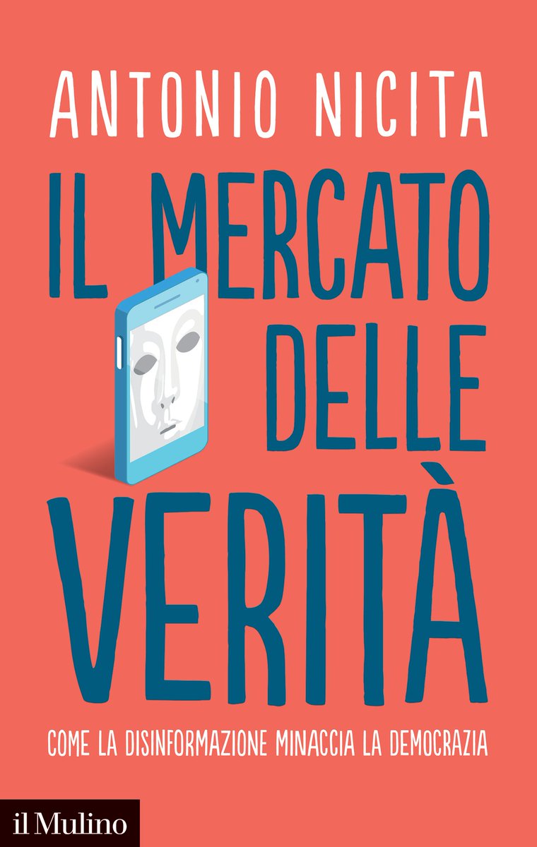 Consigli di lettura per la Giornata della libertà di stampa (1/3):

La libertà di stampa
Dal XVI secolo a oggi
di Pierluigi <a href="/Allotti/">Pierluigi Allotti</a>
mulino.it/isbn/978881528…

Il mercato delle verità
Come la disinformazione minaccia la democrazia
di <a href="/AntonioNicita/">Antonio Nicita</a> 
mulino.it/isbn/978881529…