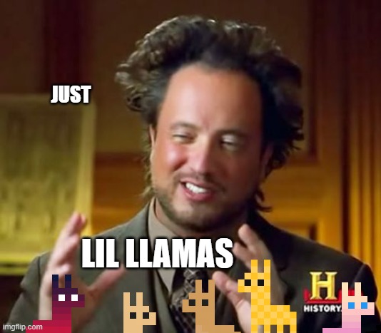 Just. Lil. Llamas. 
🦙🦙🦙
#LilLlamas