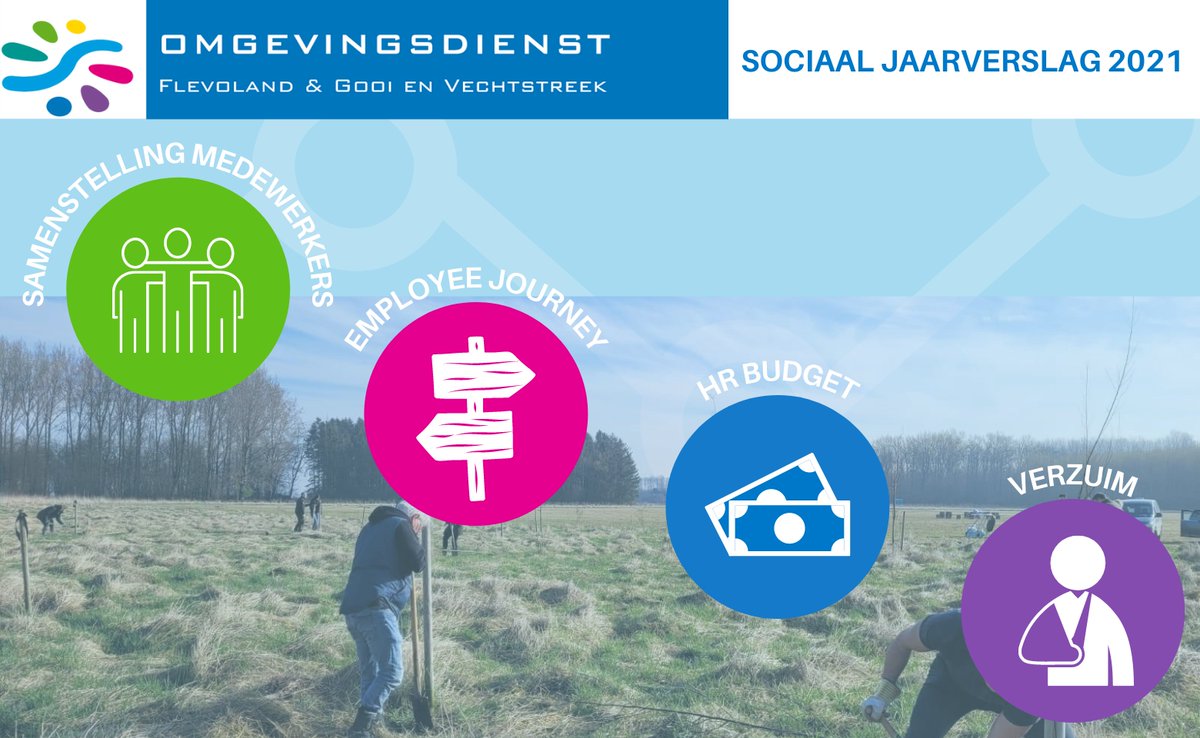 Het sociaal jaarverslag (2021) van de OFGV staat live! We hebben dit jaar gekozen voor een digitale vorm op onze website. Benieuwd? Ga naar: ofgv.nl/overons/sociaa… #jaarverslag #2021 #omgevingsdienst