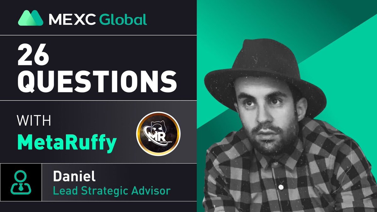 MEXC's tweet photo. 🚨For our next episode of 26 Questions, we will be inviting @meta_ruffy as our guest.

Do leave your questions for @Pour_Lespoir down below! 20 questions will be picked, and you will walk away with $MR !! 🎁

Start commenting your questions below now!🔥

#AskMEXC #MetaRuffy https://t.co/8beS0SDG5F