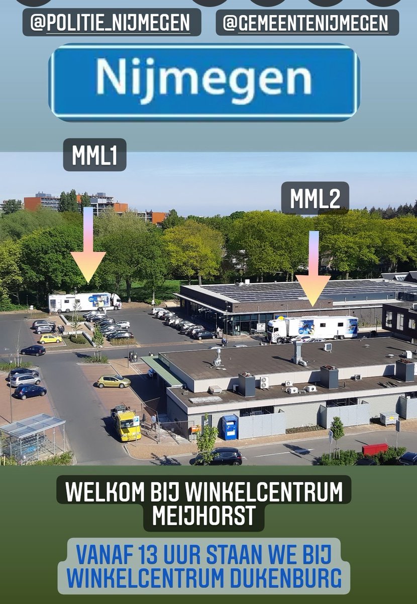MobielMediaLab's tweet photo. Primeurtje: met beide trucks op één locatie #Nijmegen
#mml1 #gebruikersonderzoek #mml2 #cybercrime #meetandgreet https://t.co/6kVlH926Xq