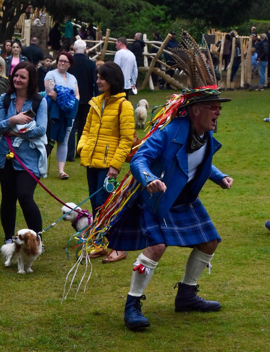 ViBreaking's tweet photo. These colourful characters brightened up a rather damp bank holiday at the Malvern Water Festival in Priory Park yesterday. @malvernhillshr @Great_Malvern @WorcesterHour https://t.co/Z8uBAXOL5M