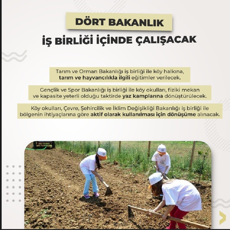 Matilla_1979's tweet photo. KÖY YAŞAM MERKEZLERİ İLE KÖY OKULLARI AKTİF EĞİTİM BİRİMLERİ OLARAK KULLANILACAK
..."Tüm köy okullarında bu projeyi başlatacağız."...
📌Arıcılık eğitimleri de verilecek
📌Dört bakanlık iş birliği içinde çalışacak
@tcmeb
@omertoraman25
@mehmetyigit38
@elazigmem https://t.co/ogBvFqiT70