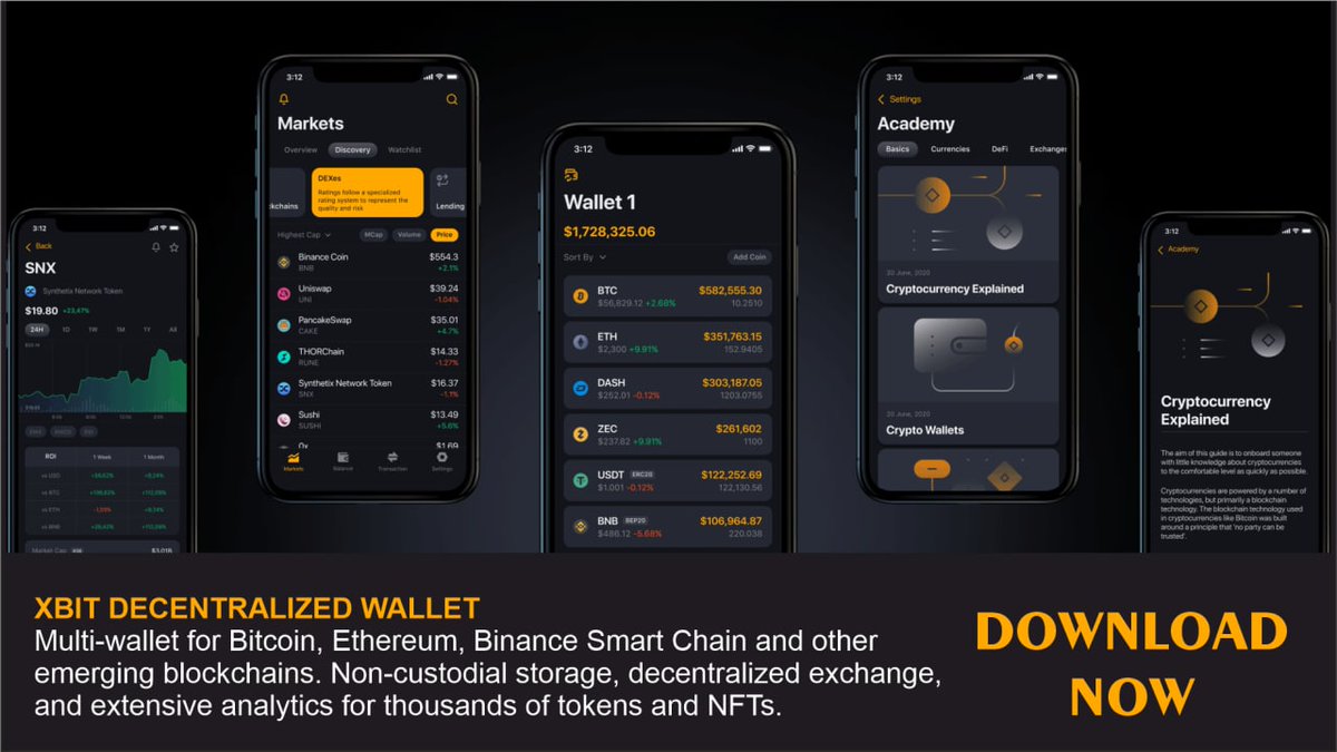 XbitPlanet's tweet photo. XBIT DECENTRALIZED WALLET

Multi-wallet for Bitcoin, Ethereum, Binance Smart Chain and other emerging blockchains.
Website
https://t.co/0iCvJFn2uc

#cryptocurrency 
#BinanceNFT 
#AirdropKingNews 
#Blockchain 
#NFTGiveaways
#blogspot 
#KuCoin 
#NFTdrops 
#NFTCommumity 
#NFTshill https://t.co/WZQG4P211P