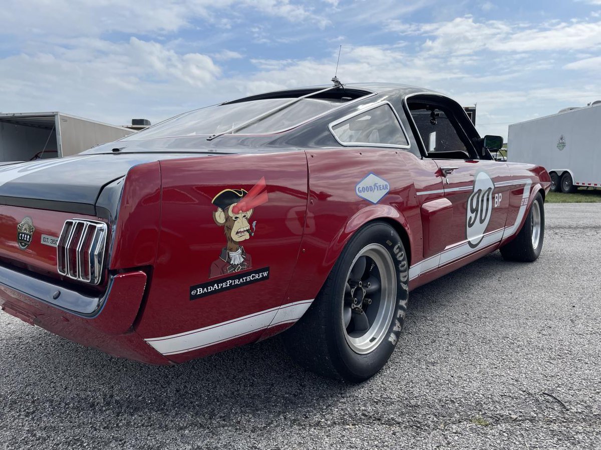 Crypto_Heinder's tweet photo. Ahoy ! 🏴‍☠️

One of our Pirates branding on his vintage racing cars - check out the cool images below

Which one do you prefer ? 

Twitter @BadApePirates
Discord https://t.co/92kmDiUoki

#BAPC #BAYC #NFT #NFTcommunity #NFTartworks #NFTs #nftcollector #Mustang https://t.co/Vyl7A3hMsr