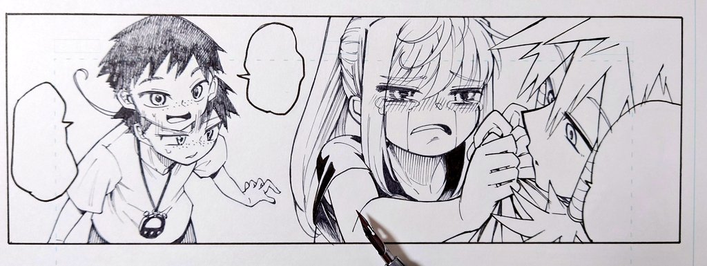 ペン入れ✑ 