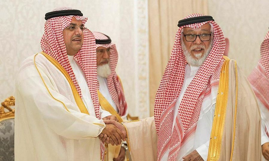 سمو محافظ #حفرالباطن يستقبل المهنئين بـ #عيد_الفطر_المبارك .