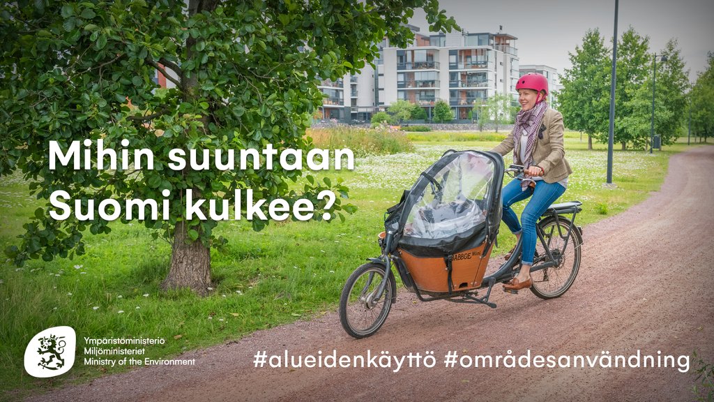 Tervetuloa mukaan laatimaan kehityskuvaa Suomen alueidenkäytöstä! 

Järjestämme ensimmäiset työpajat touko-kesäkuussa - ja syksyllä jatkuu.

Lue lisää kehityskuvatyöstä ja ilmoittaudu mukaan: ym.fi/alueidenkayton…

Tiedote: ym.fi/-/alueidenkayt…

#Alueidenkäyttö <a href="/SYKEinfo/">Suomen ympäristökeskus</a>