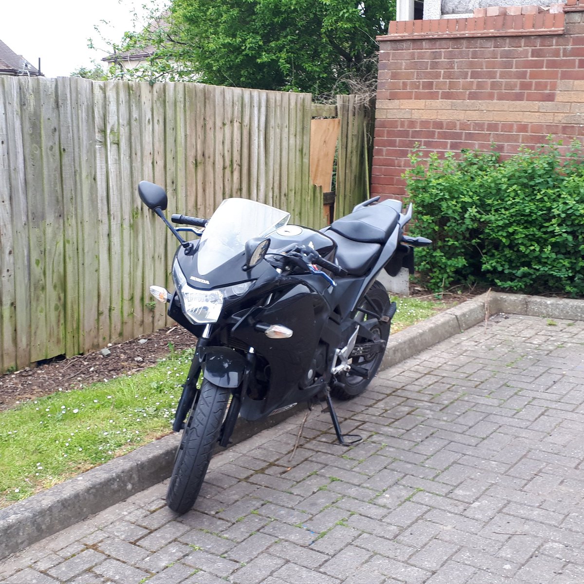 gorsehillsnt's tweet image. Stolen motorcycle located parked in a communal car park not to far the address it was stolen from. 

#policingpromise