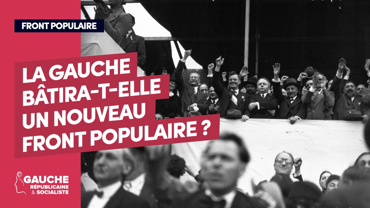 Gauche_RS's tweet photo. #3mai1936-#3mai2022: vers un "nouveau #FrontPopulaire?👉 https://t.co/pF7KqEMmTs
Rappelons le: pas de victoire sans un large #rassemblement qui prend en compte tout le monde, pas de progrès sans mobilisation du mouvement social et de la société civile.
#legislatives2022 #gauche https://t.co/bTe0lIZkll