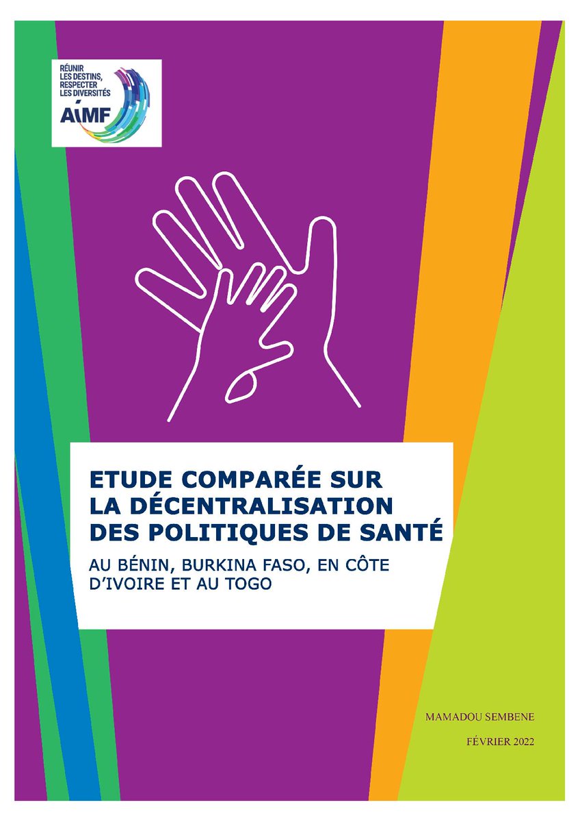 AIMFrancophones's tweet photo. 📑 𝗘𝘁𝘂𝗱𝗲 : #𝗗𝗲́𝗰𝗲𝗻𝘁𝗿𝗮𝗹𝗶𝘀𝗮𝘁𝗶𝗼𝗻 𝗱𝗲𝘀 𝗽𝗼𝗹𝗶𝘁𝗶𝗾𝘂𝗲𝘀 𝗱𝗲 #𝘀𝗮𝗻𝘁𝗲́
👉 Analyse & recommandations pour renforcer le rôle des collectivités territoriales en matière de santé & de planification familiale
➡️ https://t.co/O4WJ6ueXAm
@ancbenin @fct228 #ISSV https://t.co/Qlxun9ohai