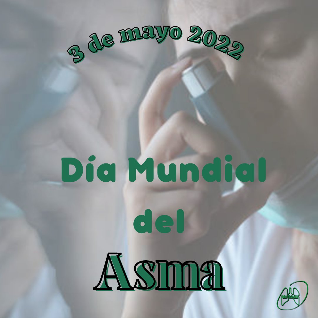 Neumosur's tweet photo. El #DíaMundialdelAsma se celebra el primer martes de mayo, desde el año 1998. Se trata de un evento anual organizado por la Global InitiativeforAsthma (GINA) para fomentar la educación y concienciar a la población sobre las cargas que supone el asma a quienes lo padecen. ⬇ https://t.co/3zU6Q6dVQV