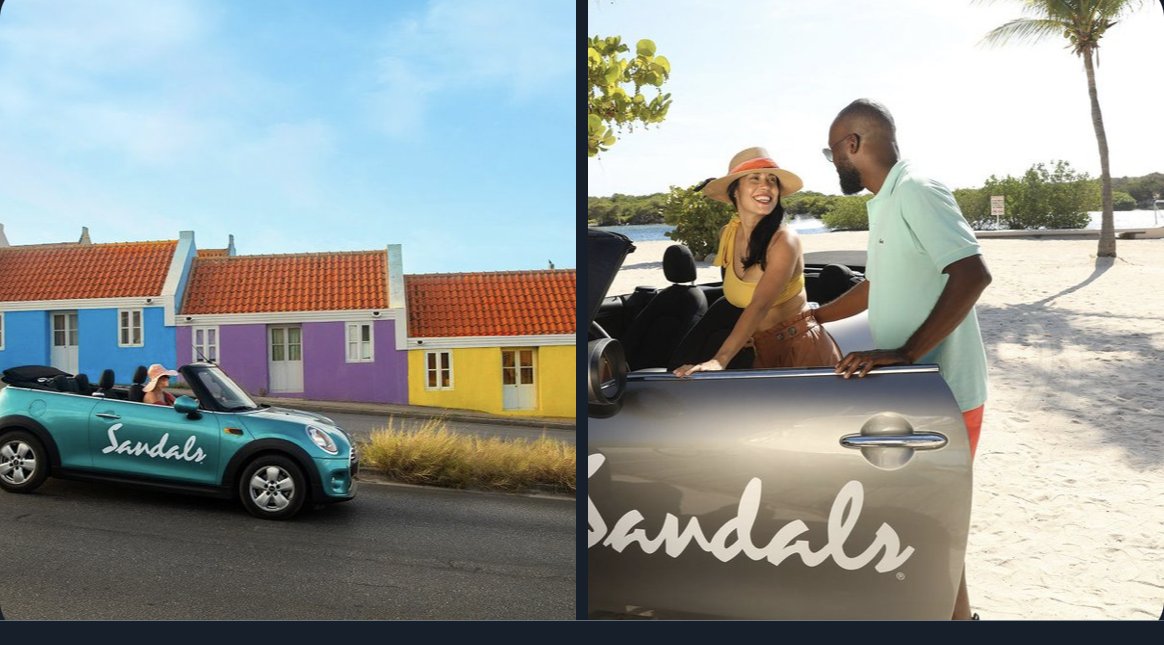 Explore this magnificent island in the southern Caribbean like never before - your way, with a Convertible Mini Cooper. A #SandalsFirst luxury inclusion when you stay in the Kurason Island Suites or Awa Seaside Bungalows room categories at #SandalsRoyalCuraçao @SandalsResorts