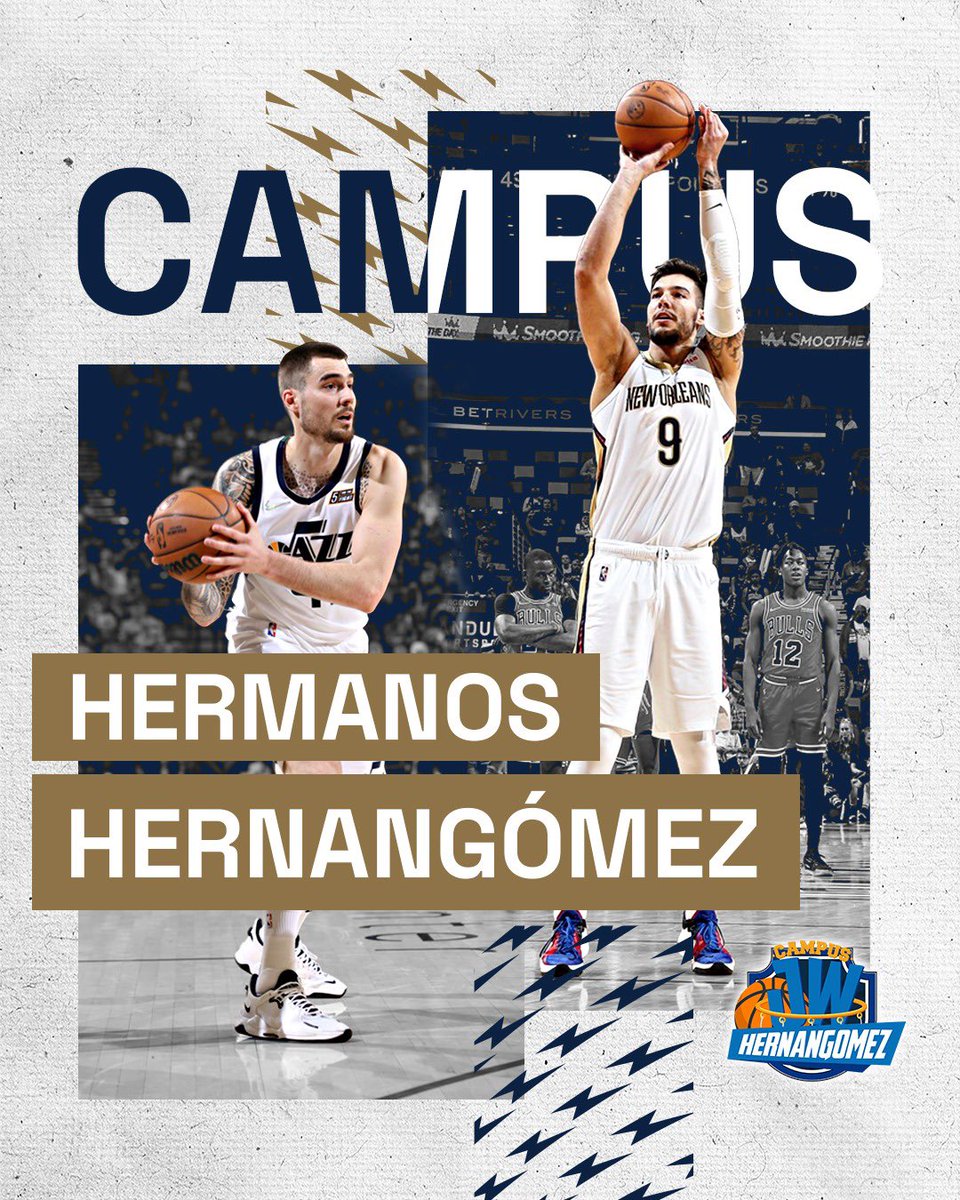 Nos ha dicho un pajarito 🦜 que <a href="/juanchiviris41/">Juancho Hernangomez</a> y <a href="/willyhg94/">Willy Hernangómez Geuer</a> ya están calentando motores para la 4ª edición del <a href="/CampHernangomez/">Campus Hernangómez</a> 🙃.

Aún estás a tiempo de apuntarte, no dejes pasar la oportunidad. ⏳

¡TE ESPERAMOS!
#WH #FFG