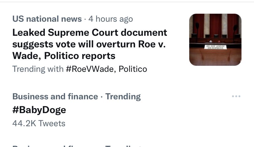 Baby Doge tweet media