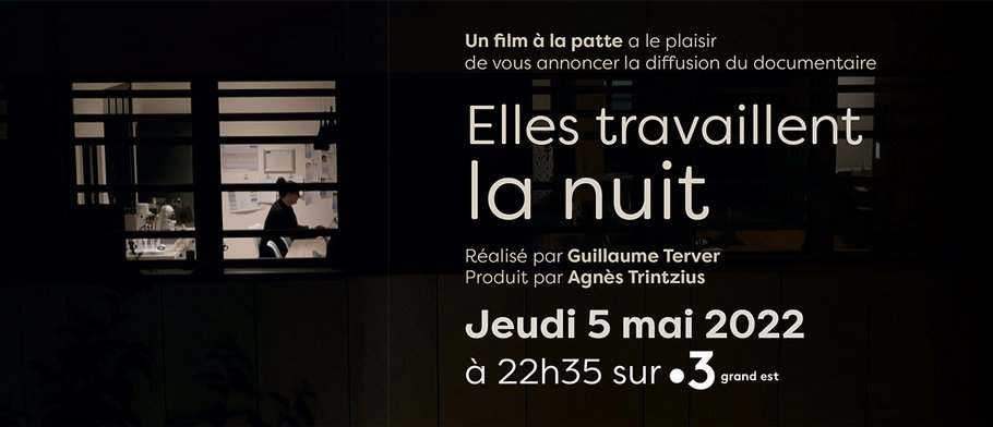 DOCUMENTAIRE | #France3GrandEst "Elles travaillent de nuit" avec la participation d'infirmières du <a href="/CHUdeReims/">CHU de Reims</a>. Rendez-vous :
▶️ Jeudi 5 mai 2022 à 22h35 sur le réseau de France 3 Grand Est
▶️ Regarder en direct sur le site : france3-regions.francetvinfo.fr/gra.../direct/…