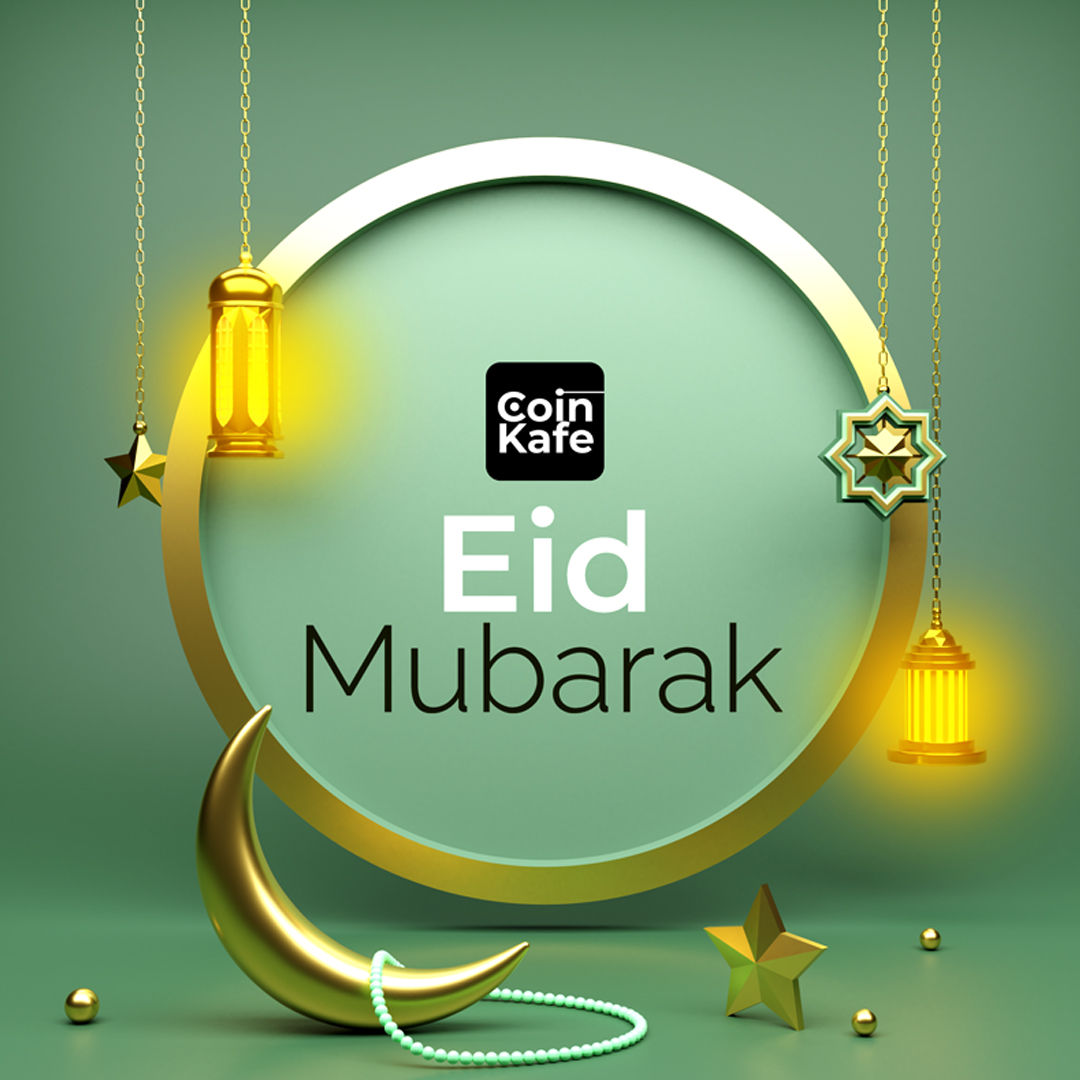 CoinKafeGame's tweet photo. May Allah accept your good deeds, forgive your transgressions and ease the suffering of all people around the globe. Eid Mubarak to you and your family! Here's wishing you and your family peace, harmony, happiness, good health and prosperity on the auspicious occasion of Eid. https://t.co/xTVxpEbY36