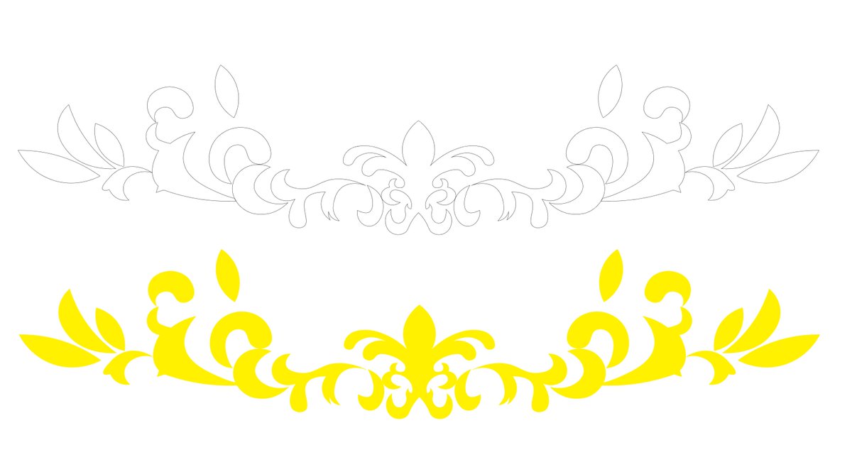 テイエムオペラオーのマントの模様作ったので作画資料用にどうぞ